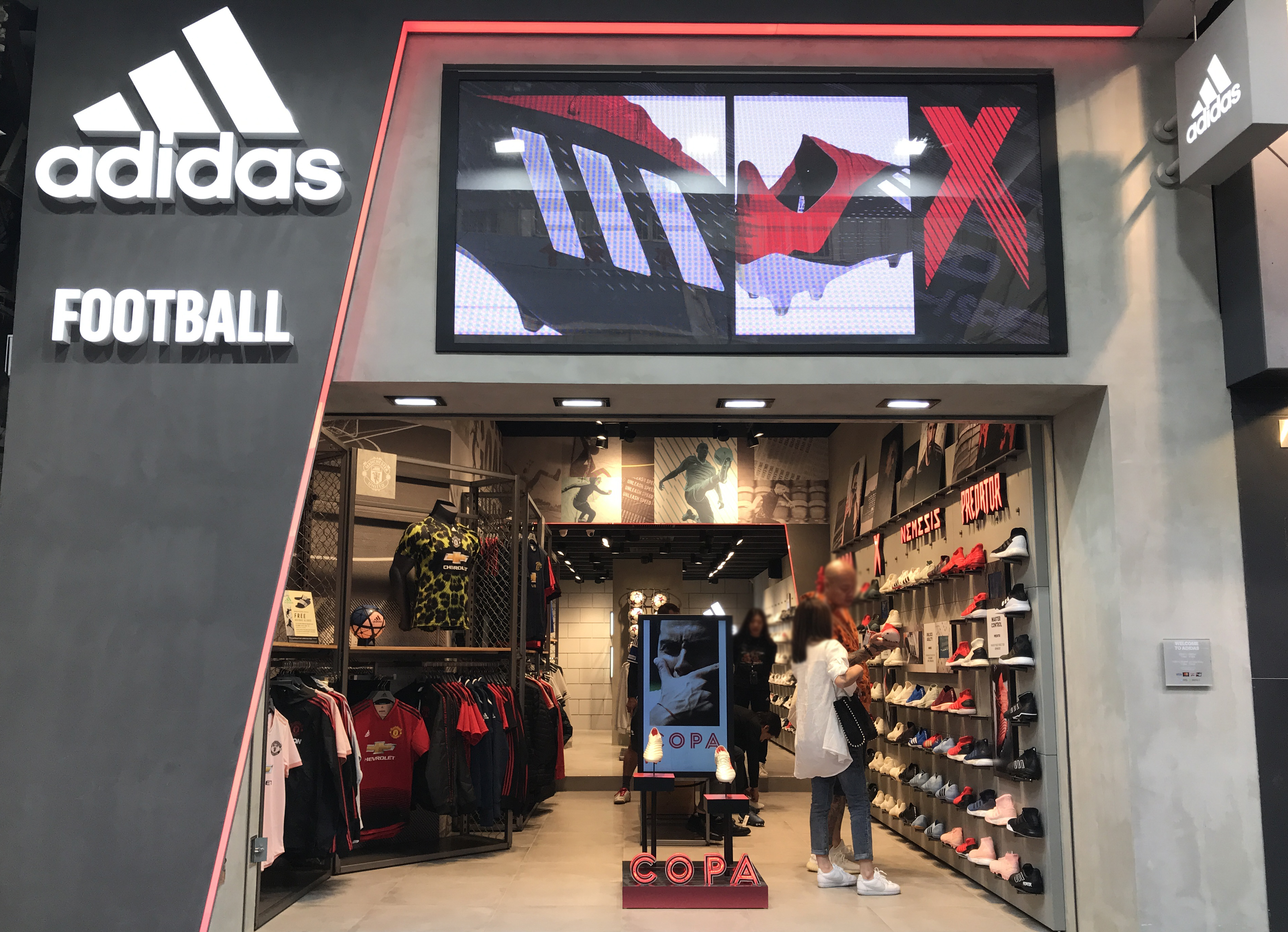 adidas football showroom near me